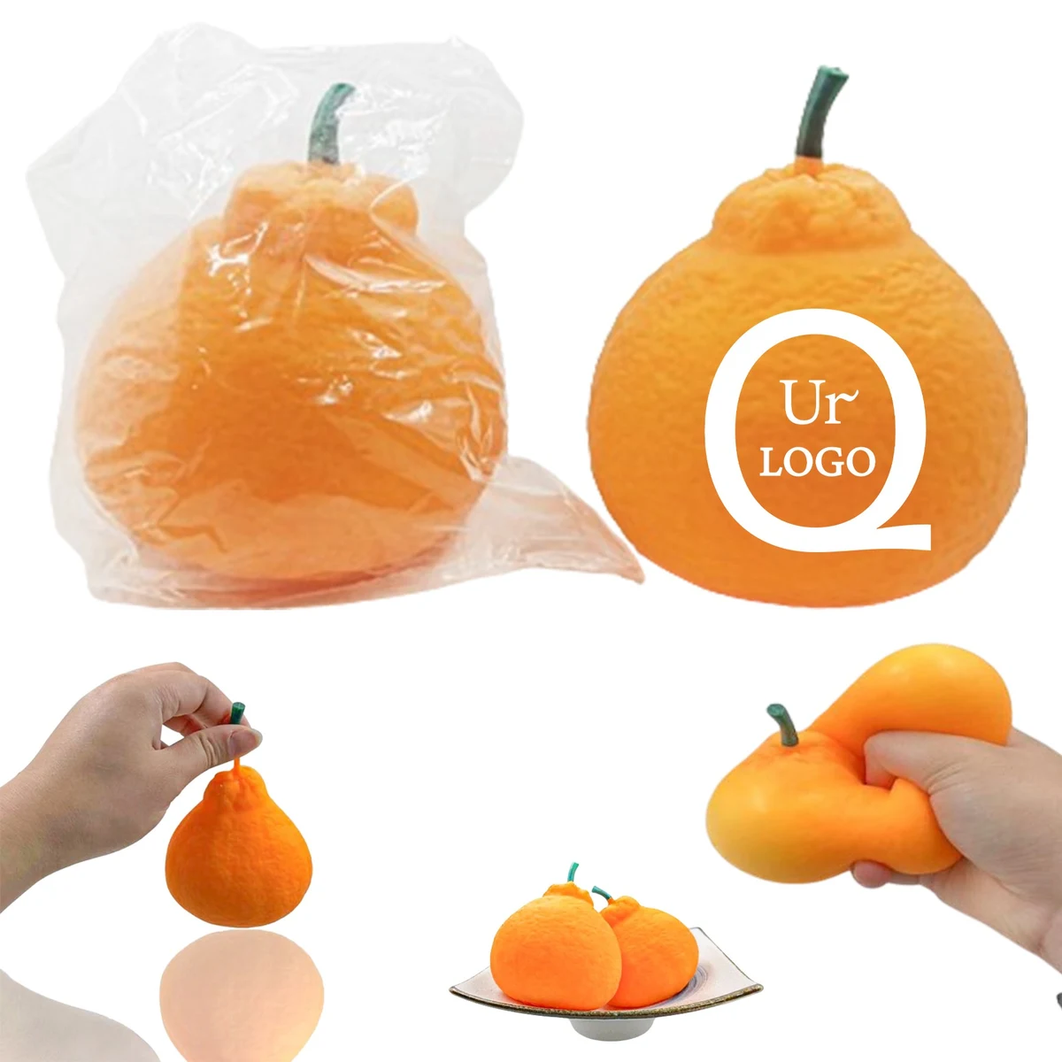 Orange Stress Ball 1