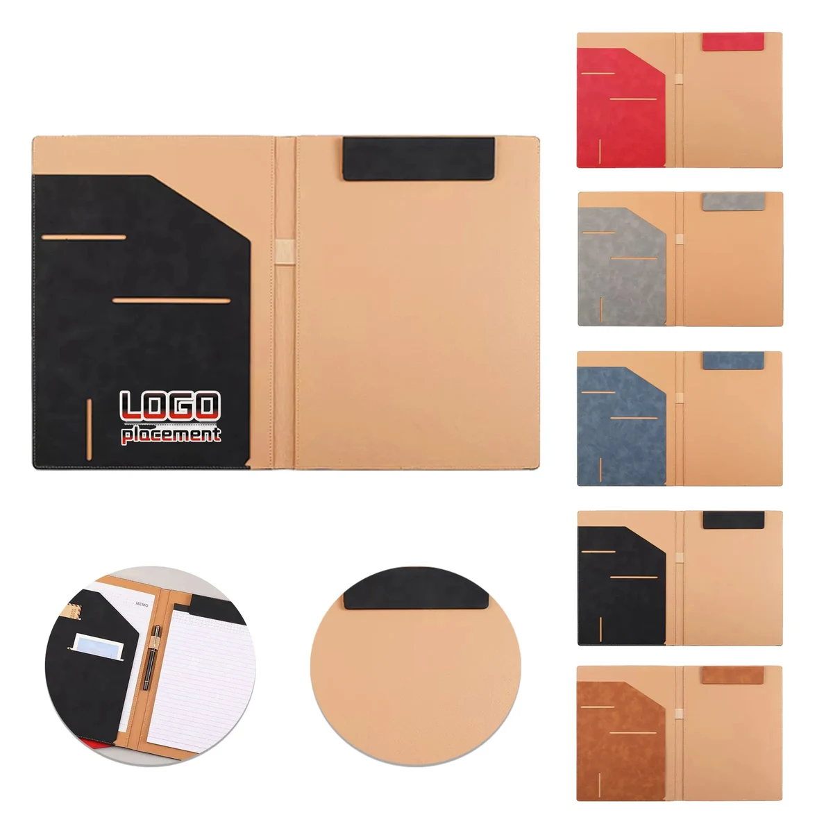 Leatherette Canvas Portfolio 1