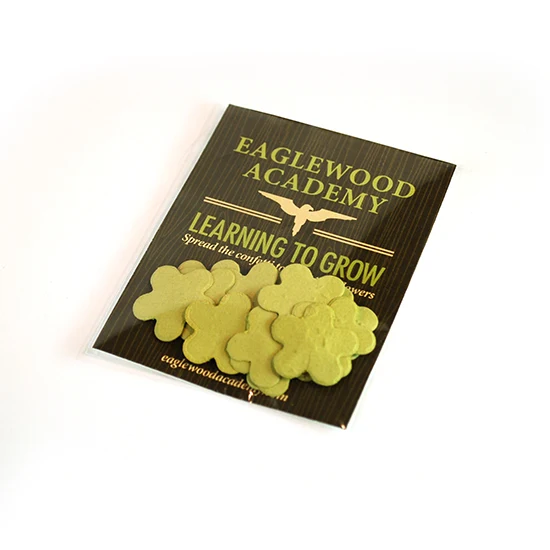 Single-Sided Small Flower Eco Confetti Packs 1