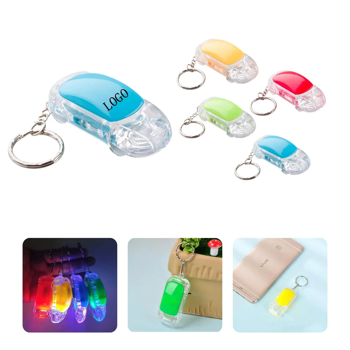 Led Luminous keychain 1