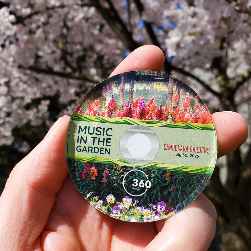 Replica CD / Compact Disc Acrylic Magnet