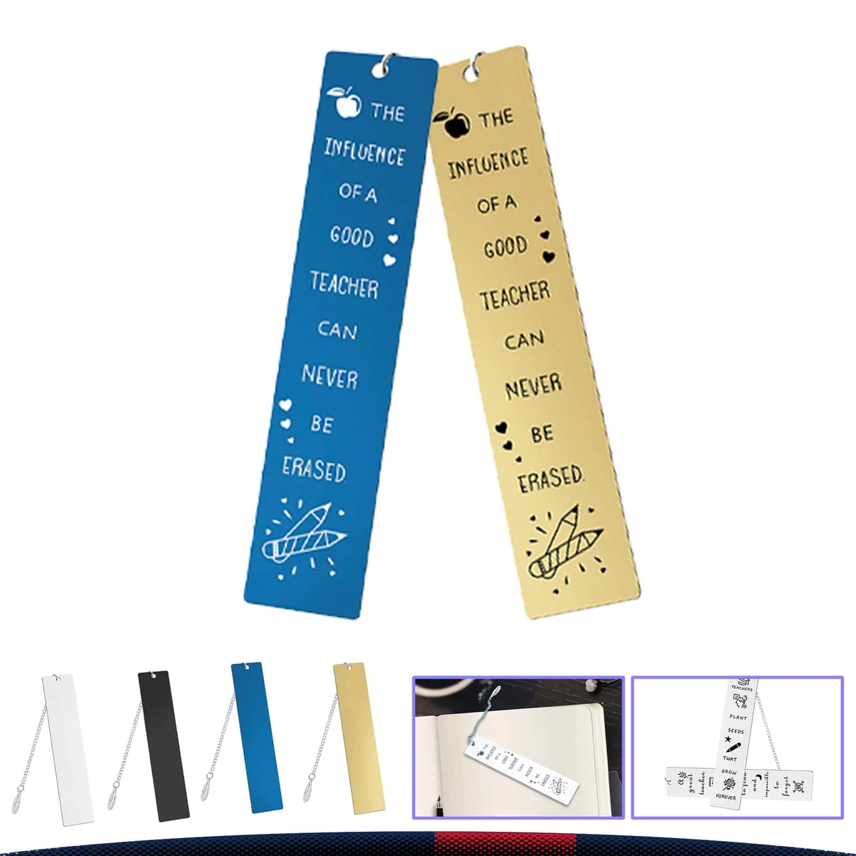 Bright Metal Bookmark 1