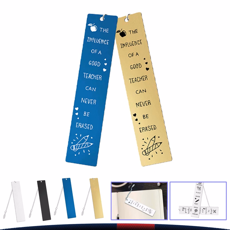 Bright Metal Bookmark