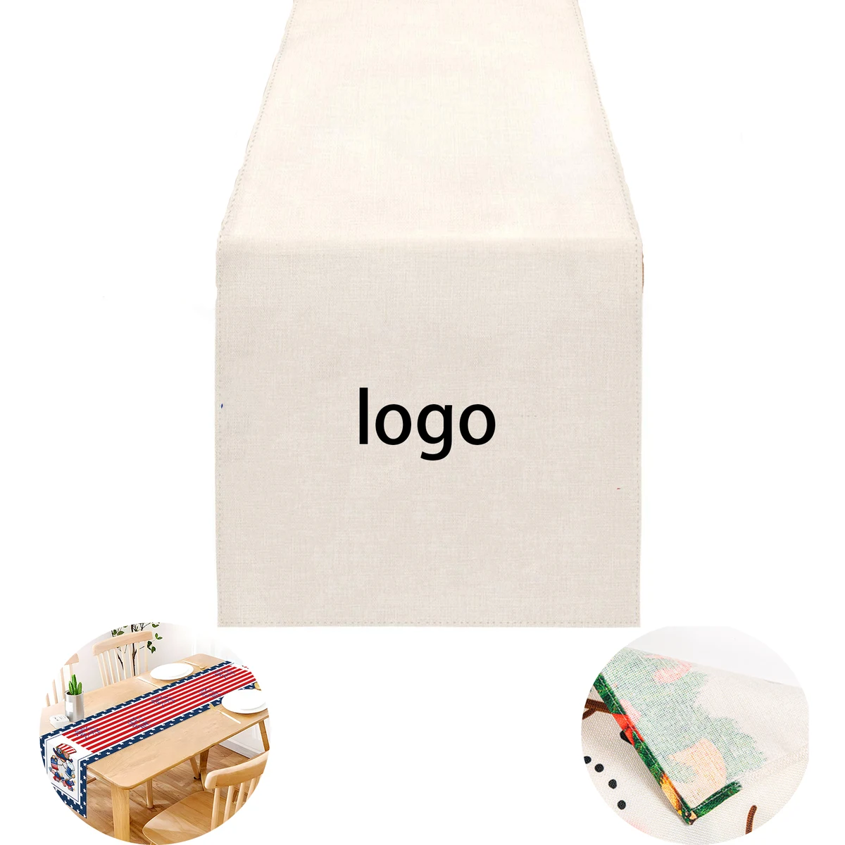 Linen Table Flag 1
