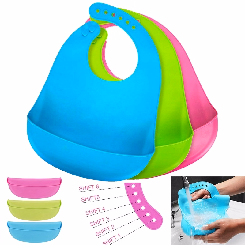 Waterproof Silicone Baby Bib