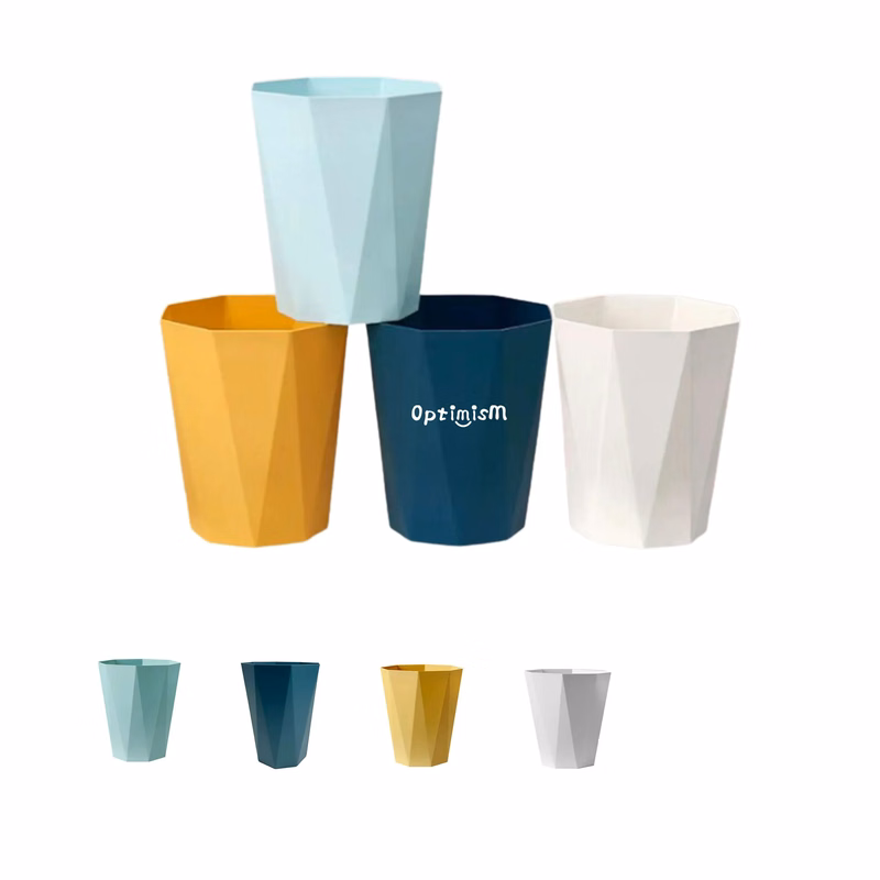 Nordic Rhombus Simple Trash Can Without Lid