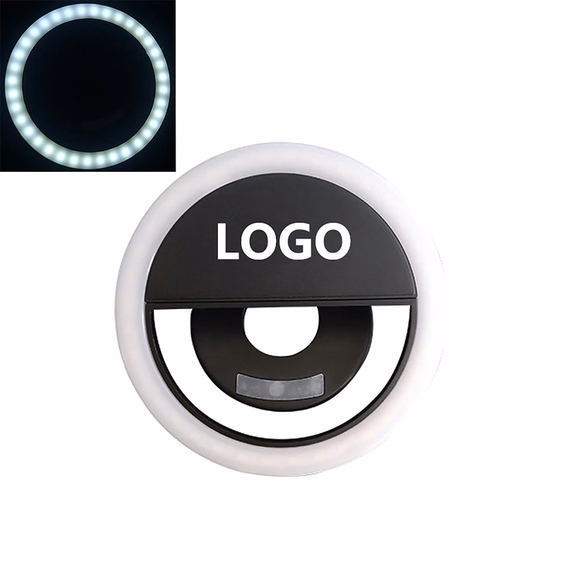 Selfie LED Ring Light Clip On Phone