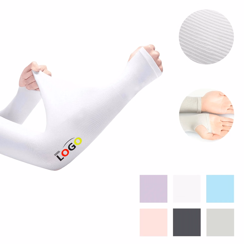 MOQ25 22g Sun Protection Ice Silk Arm Sleeves