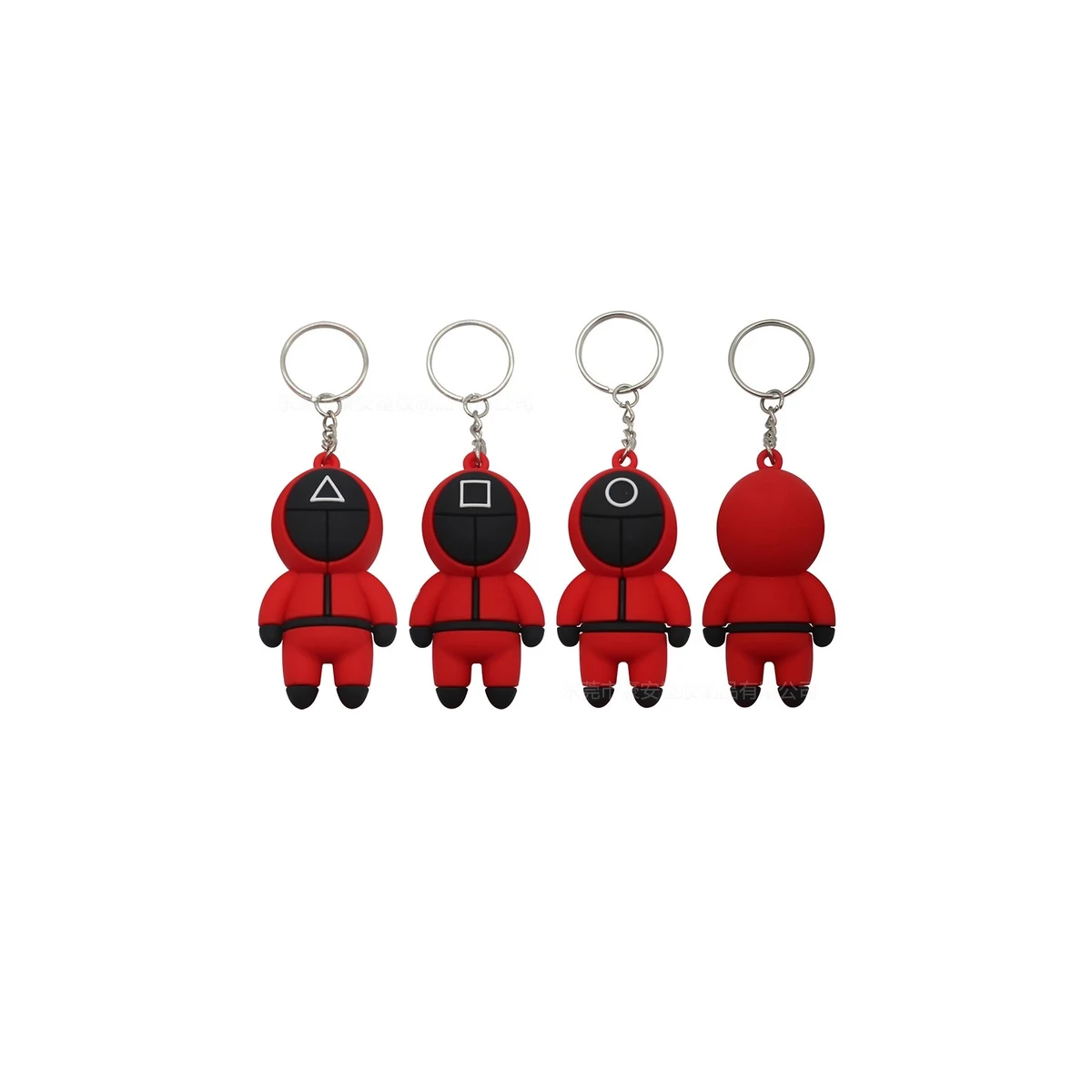 Keychain PVC material toys 1