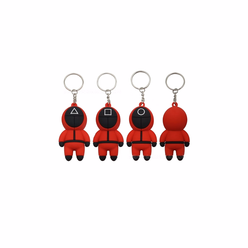 Keychain PVC material toys