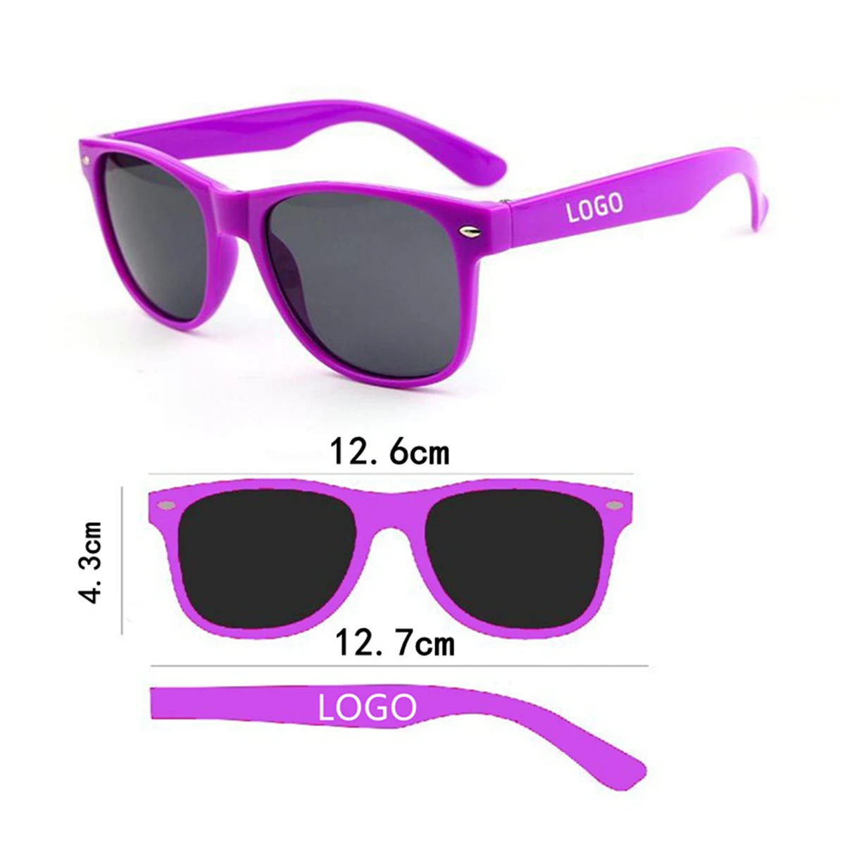 Kids Classic Plastic Sunglass 1