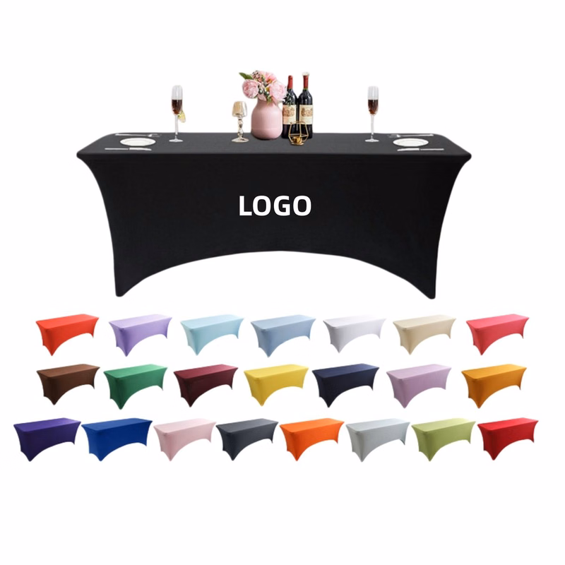 Polyester Spandex Stretchable Table Cover