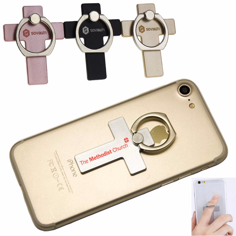 Cross Shaped Metal Phone Holder & Stand