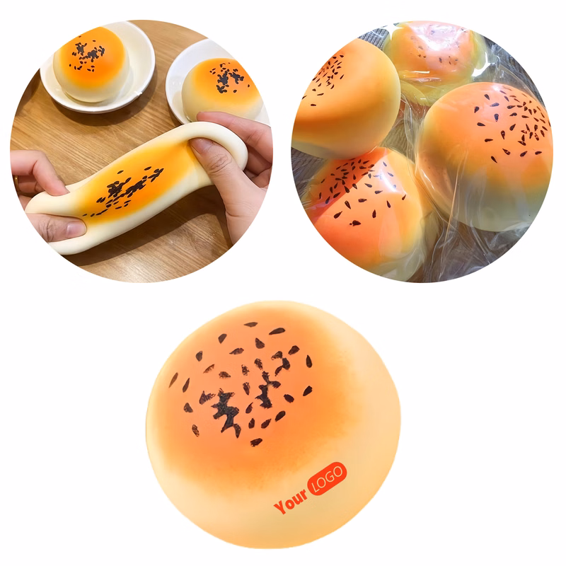 Simulation Food Bread Stress Relief Squeeze Toy