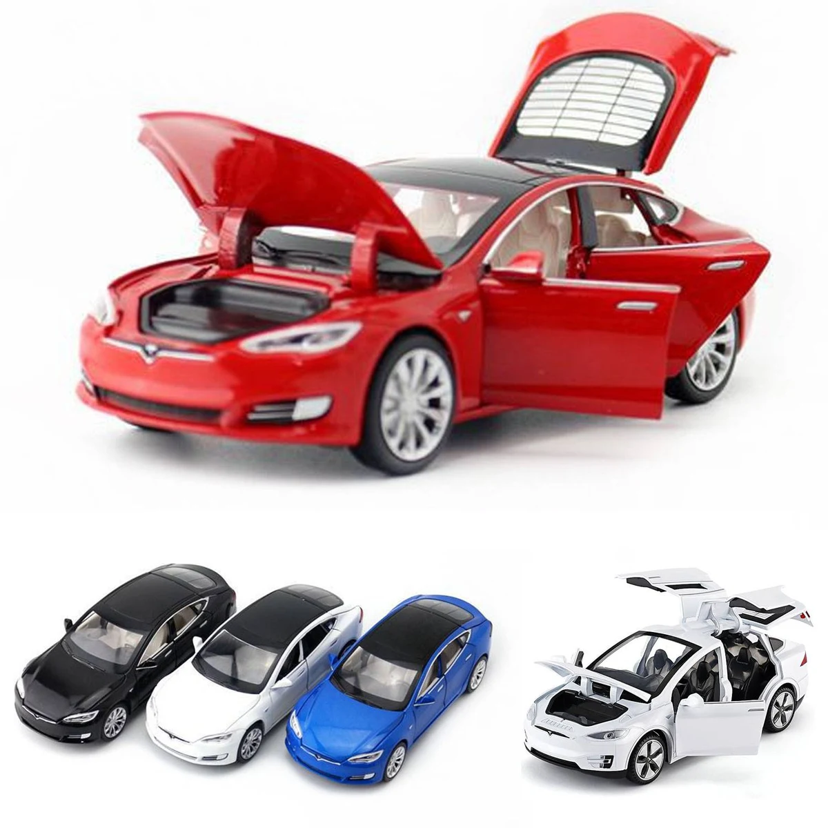 Tesla acoustic light-return sports car model 1