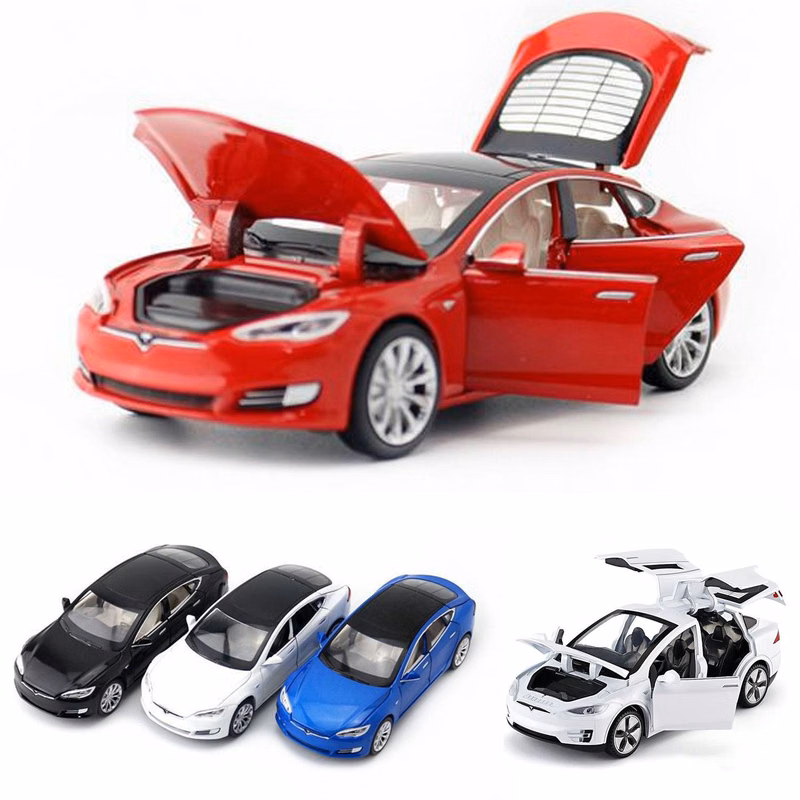 Tesla acoustic light-return sports car model