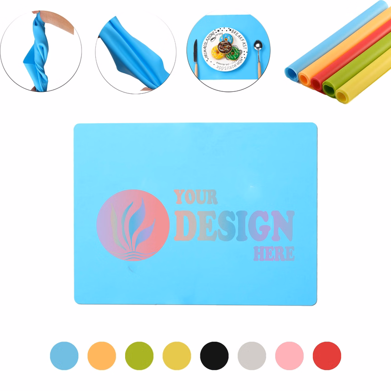 Custom Rectangular Silicone Placemat