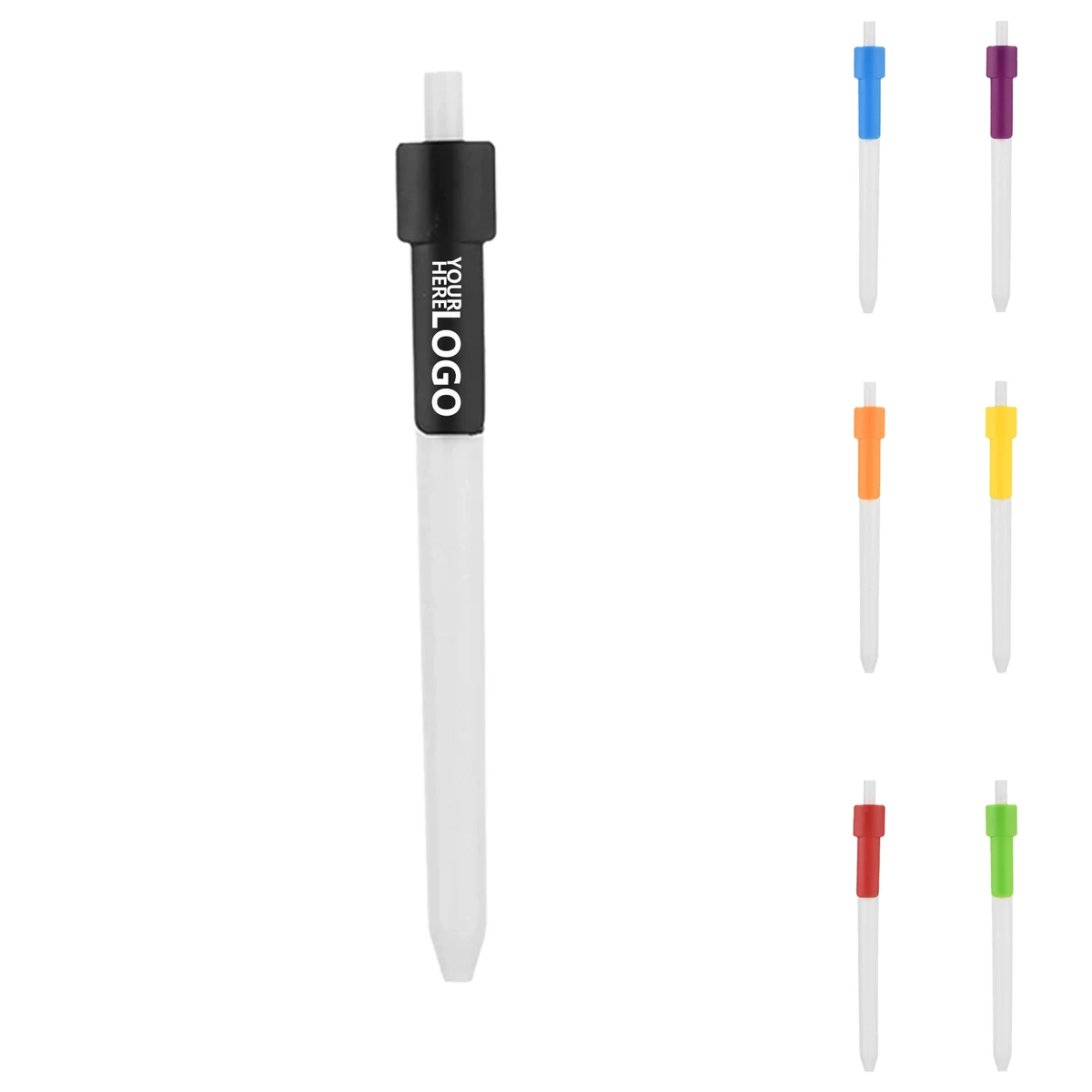 Clickable Plastic Ballpoint Pen 1