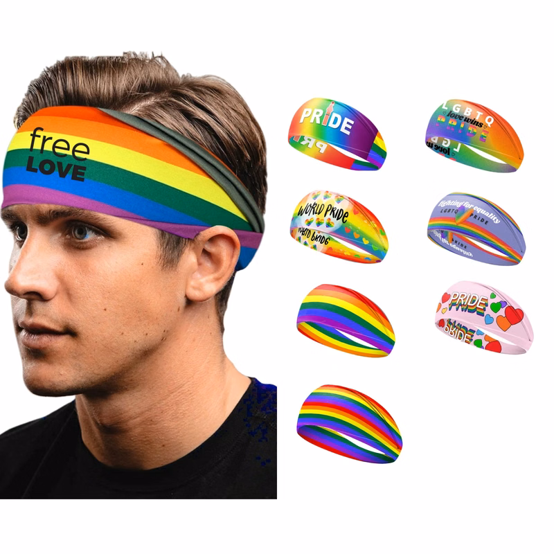 LGBT Rainbow Pride Day Headband