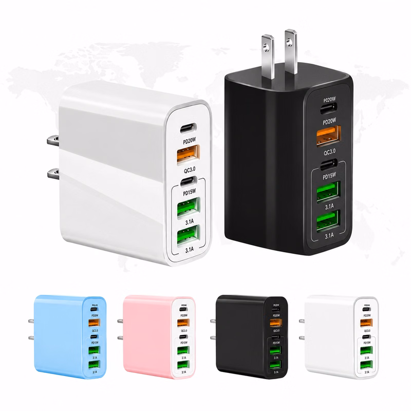 5-Port USB Charging Cube Hub