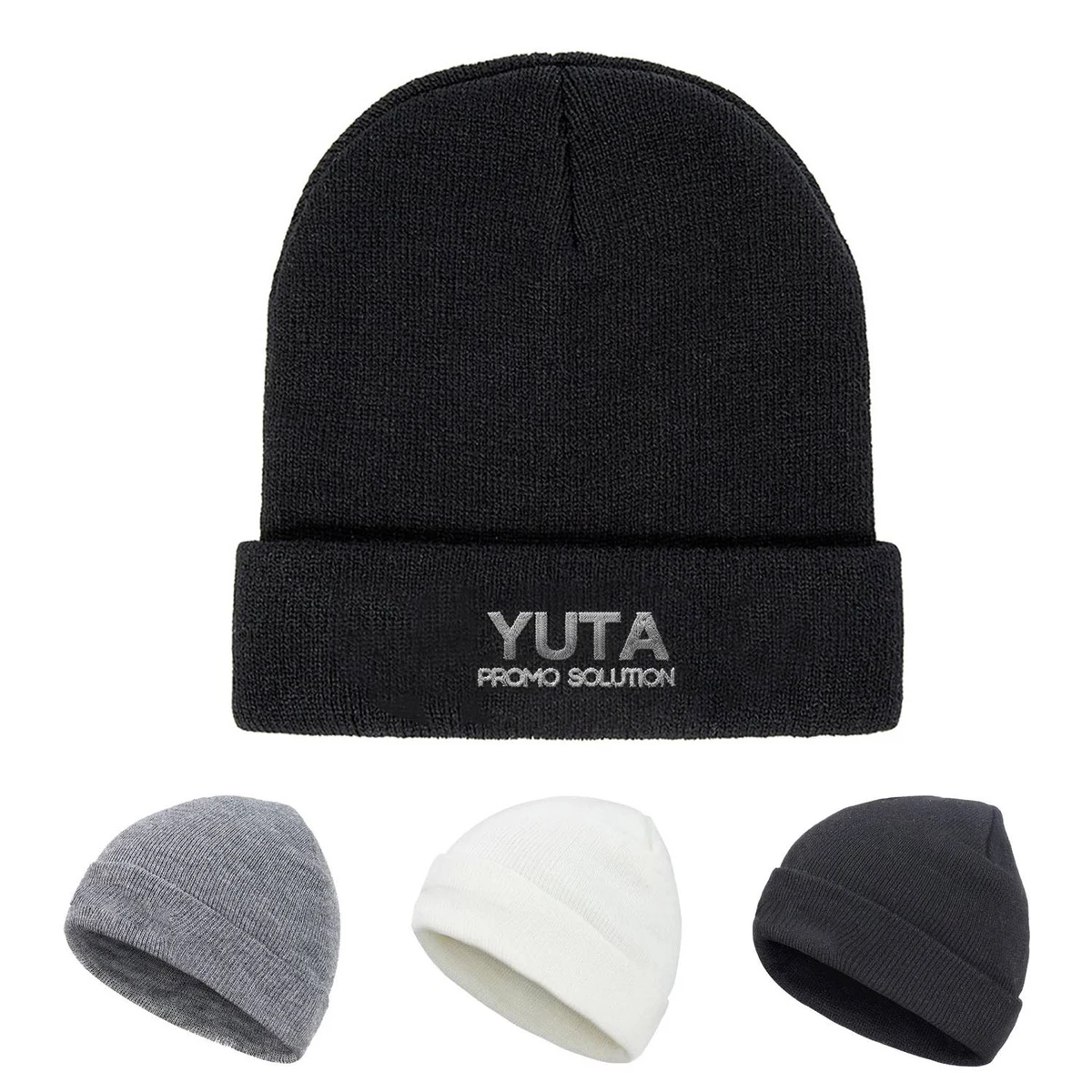 Autumn/Winter Fashion Embroidered Knitted Hat 1