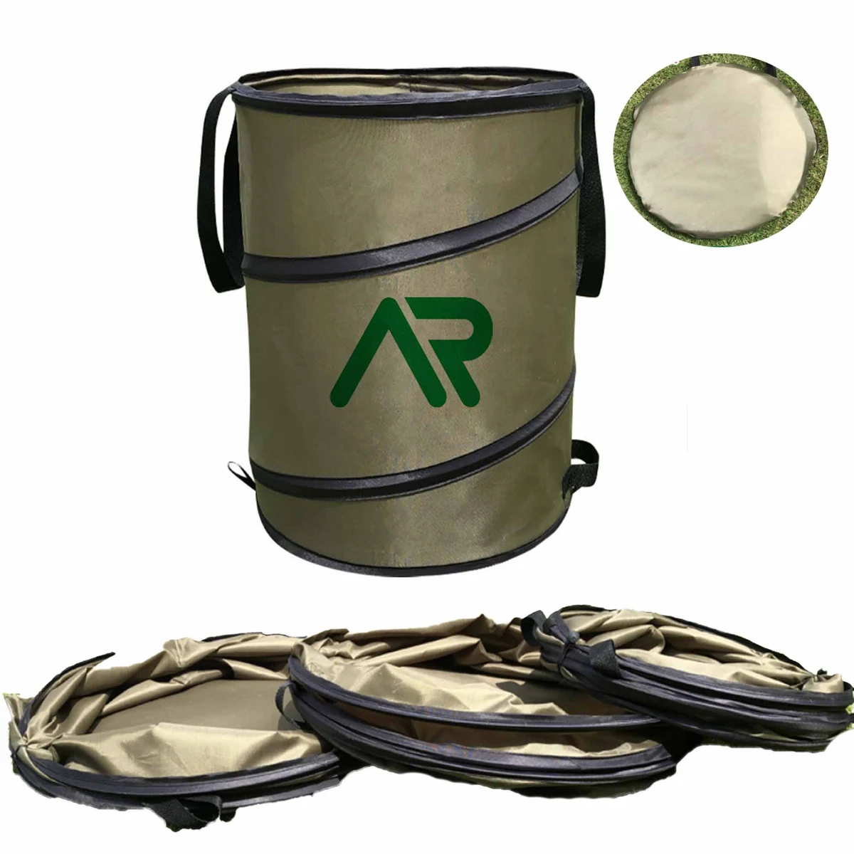 Folding Trash Can 1