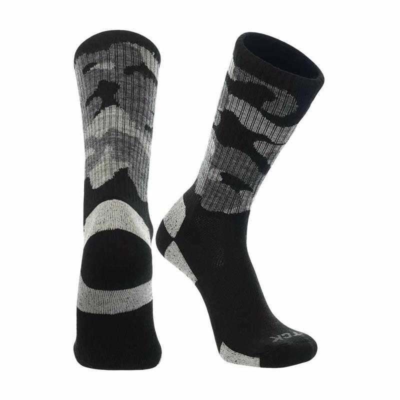 Camo Merino Wool Hiking Socks