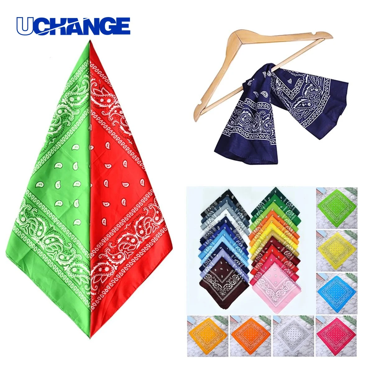 Polyester Square Sports Bandana 1