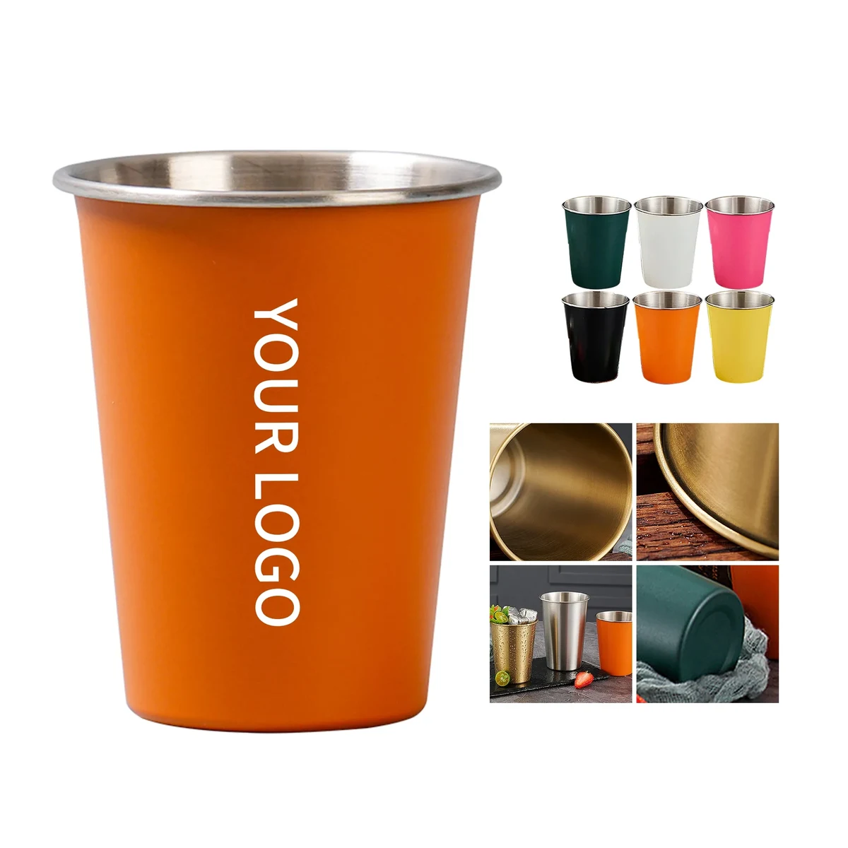 MOQ 50 12oz Korean-Style Beer Cup 1