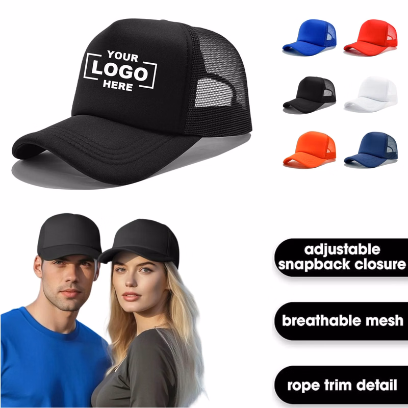 Breathable Sunscreen Sponge Mesh Cap