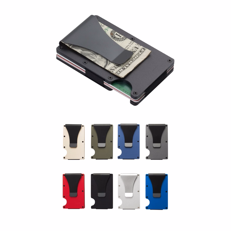 Minimalist Aluminum Metal Wallet