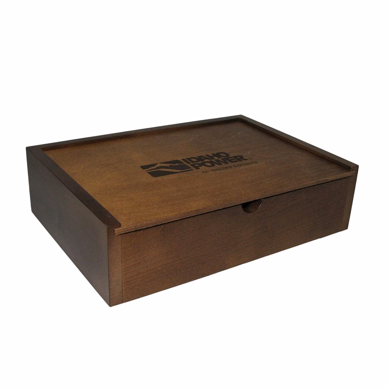 Sliding Lid Box, 12 x 8.50 x 3.20"
