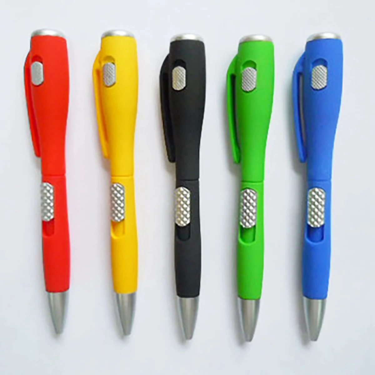 Flashlight Ballpoint Pen With LED Light 1