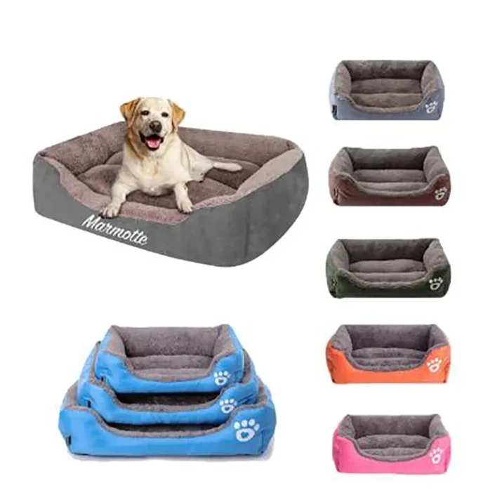 Comfortable Rectangular Pet Bed 1