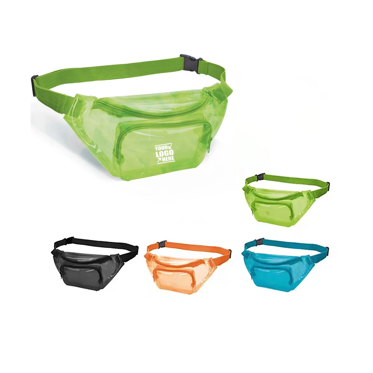 Outdoor Transparent Pvc Fanny Pack 1