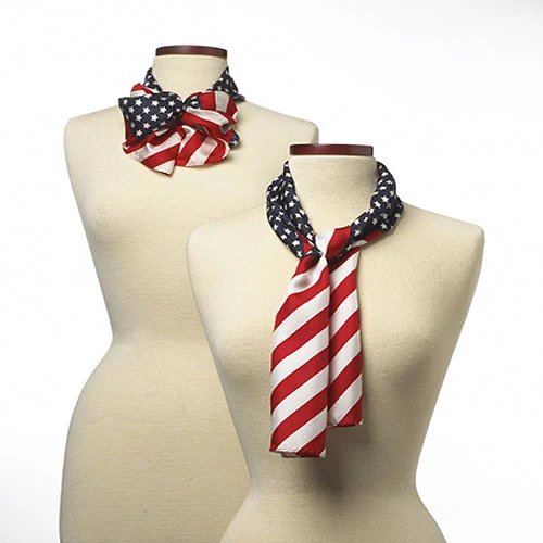 The Flag Patriotic Scarf - 8"x45" 1