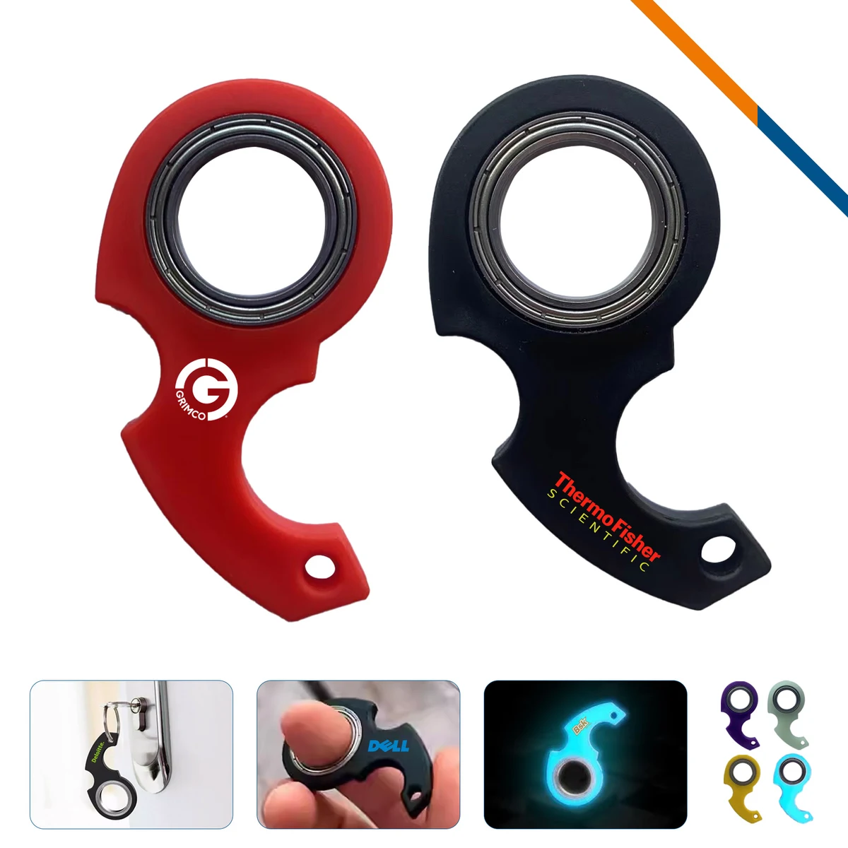 Vornax Finger Spinner Keychain 1