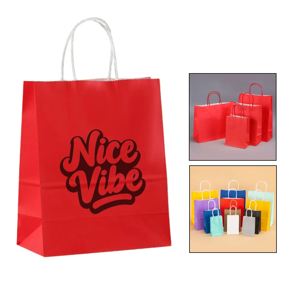 Kraft paper promotional bag 1