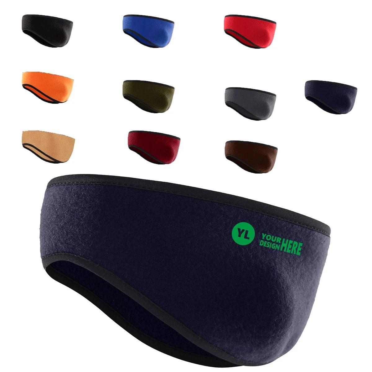 Warm Fleece Headband Cold Weather 1