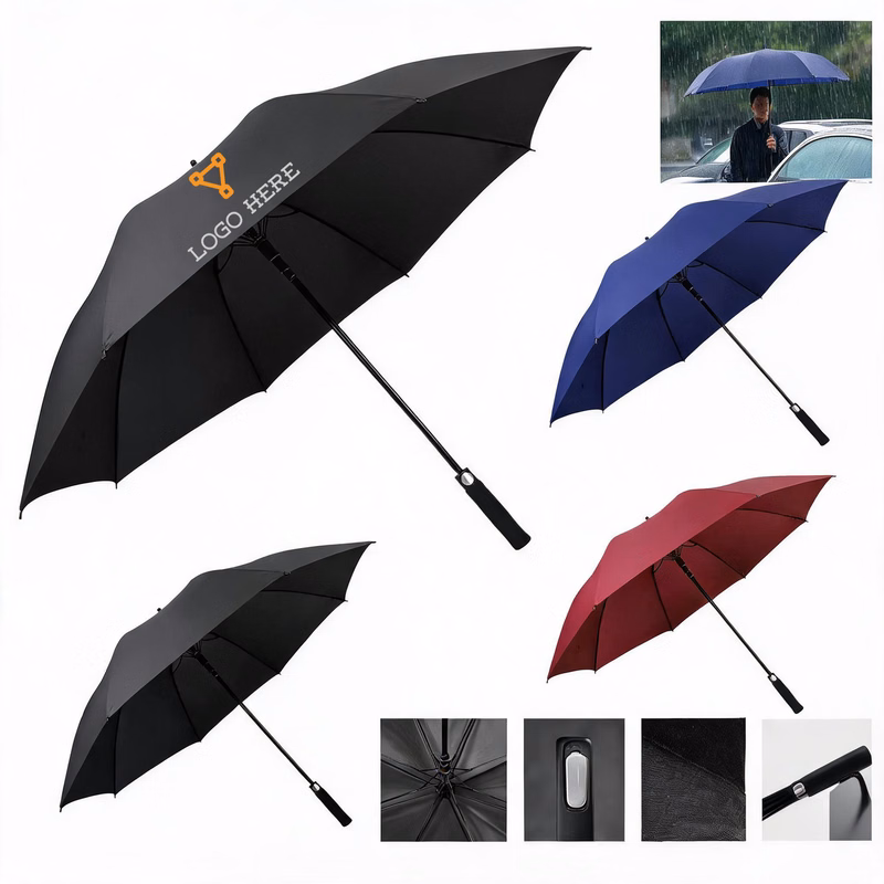 Heavy Duty Long Handle Golf Umbrella Waterproof