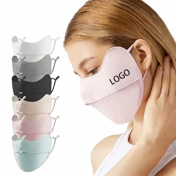 women's UV protection mask with extended side coverage