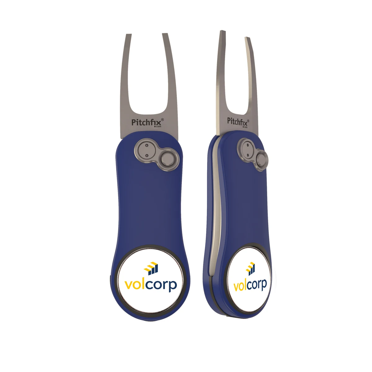 Pitchfix Hybrid 2.0 Golf Divot Tool w/ Custom Ball Marker 1