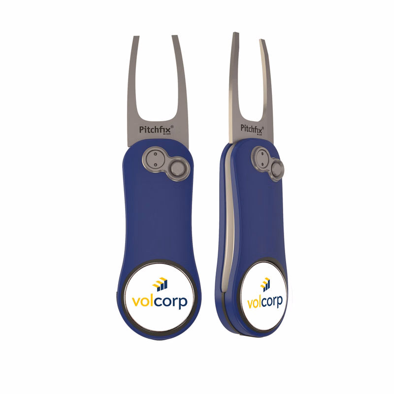 Pitchfix Hybrid 2.0 Golf Divot Tool w/ Custom Ball Marker