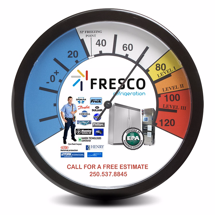 "Caldo" 12" Wall Thermometer