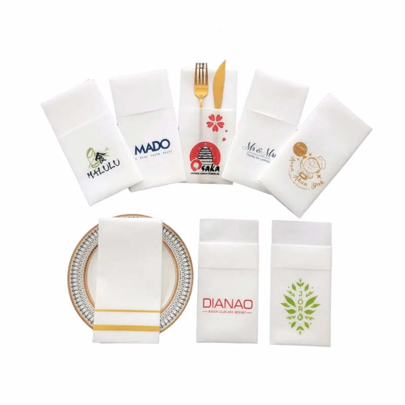 Custom-made dust-free napkins