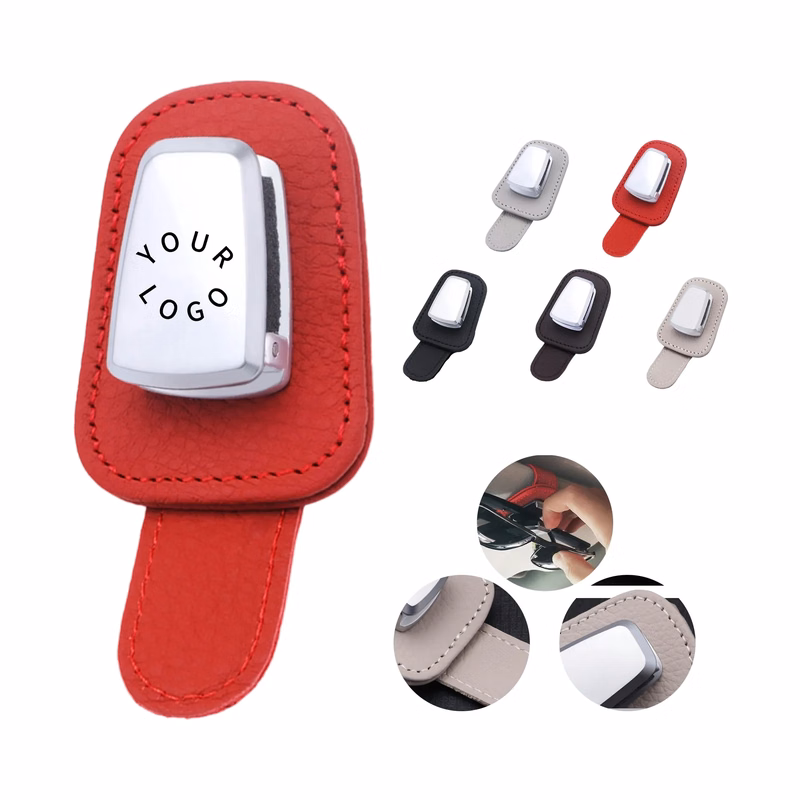 Leather Sunglasses Clip