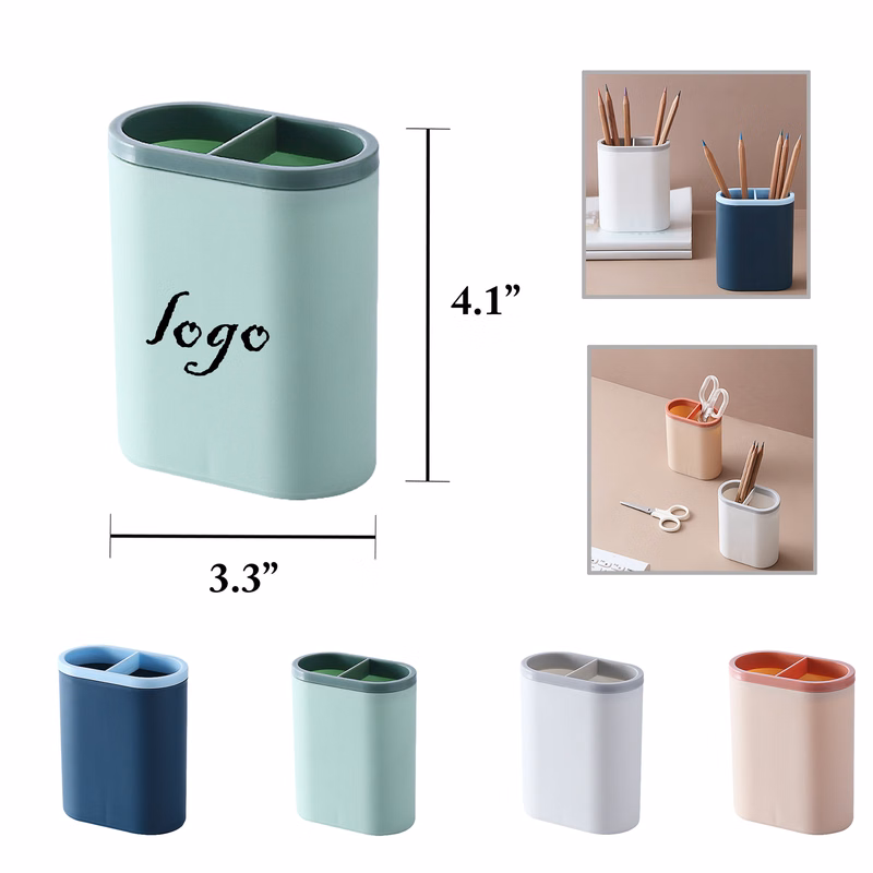 MOQ100 Student Desk Pen Holder Office Organizer