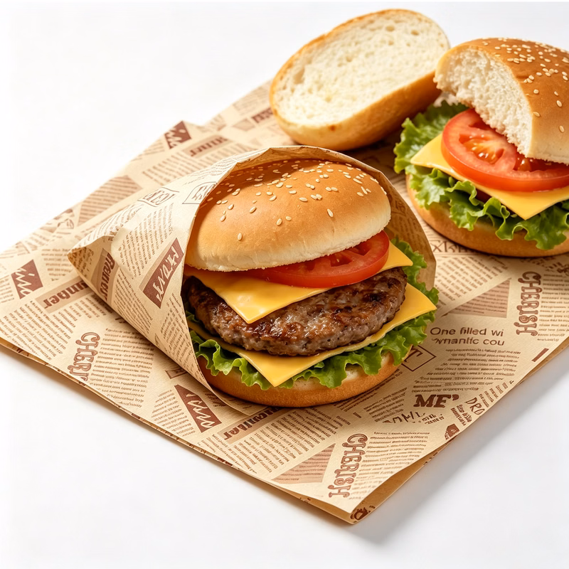 Oil Resistant Food Service Wrapping