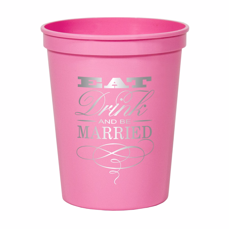 16 oz. Smooth Colored Stadium/Souvenir Cup
