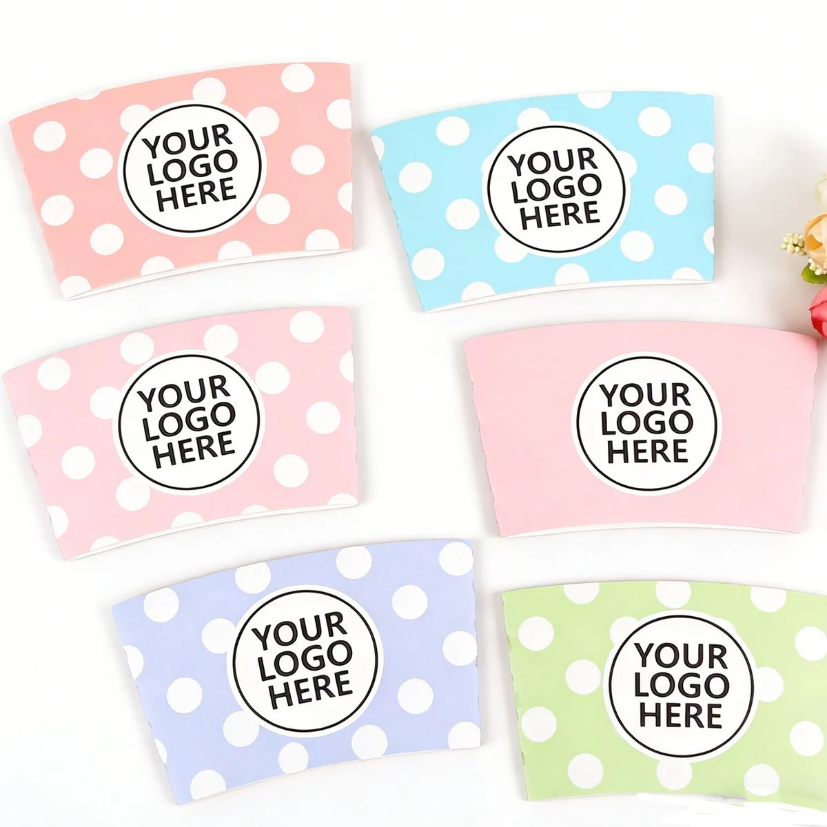 Corrugated Paper Coffee Cup Sleeve 1